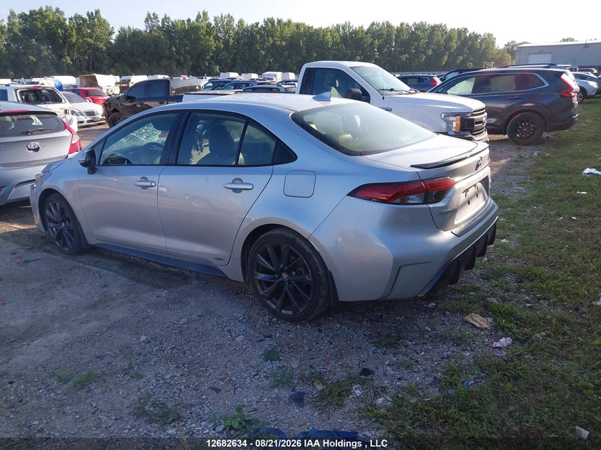 Vin: jtdbdmhe0rj005727, lot: 3086840, toyota corolla hybrid xse 20243