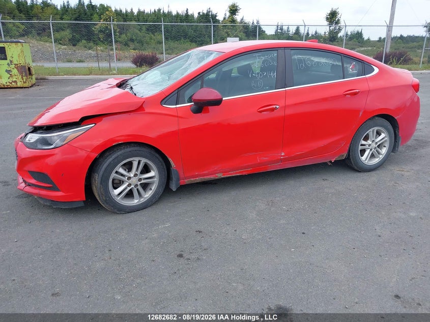 2016 Chevrolet Cruze, Удар спереду, IAAI, VIN 3G1BE5SM7GS607144 — фото 2