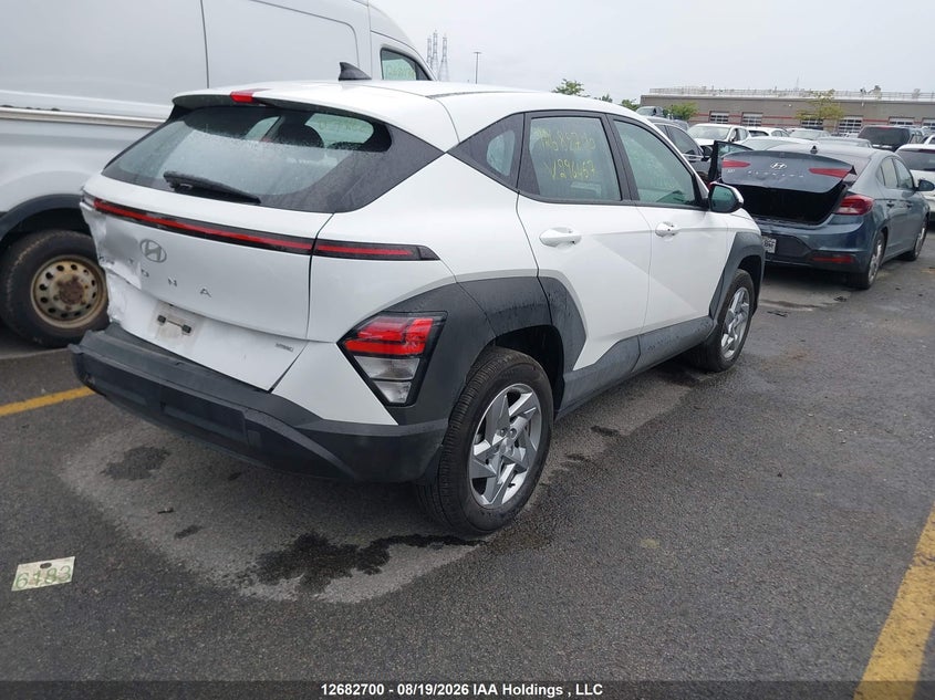 Vin: km8hacab8su296457, lot: 3086907, hyundai kona se 20254