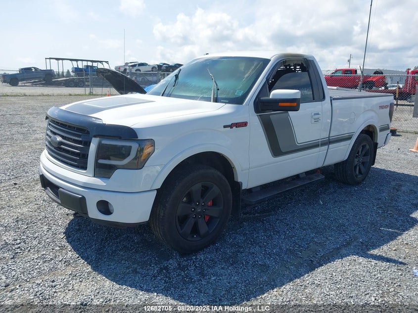 2014 Ford F-150, Пожежа (салон), IAAI, VIN 1FTMF1ETXEFB12530 — фото 2