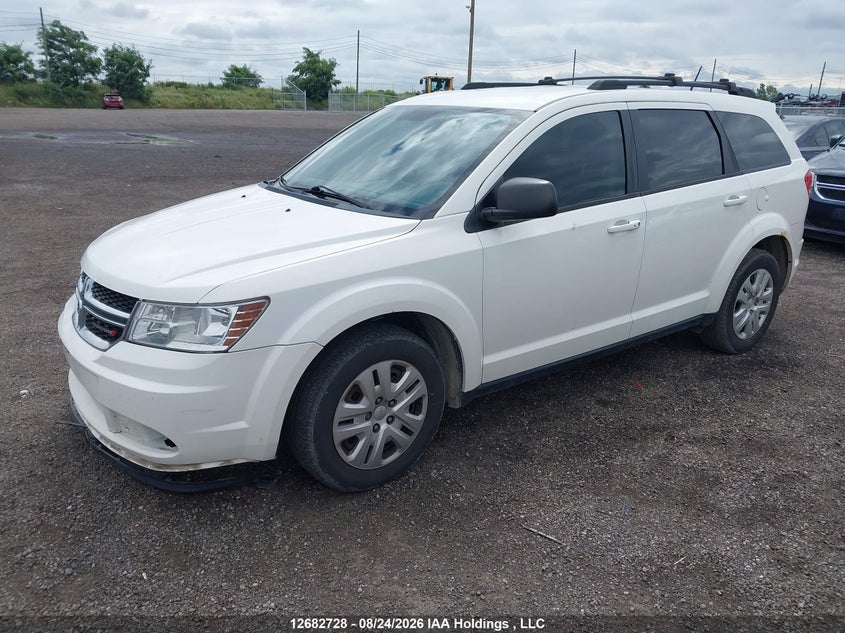2016 Dodge Journey, Удар спереди, IAAI, VIN 3C4PDCAB0GT127638 — фото 2