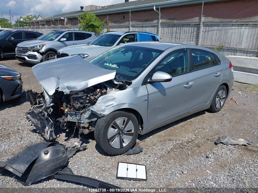 Vin: kmhc75lc8lu235380, lot: 3086945, hyundai ioniq se 20202