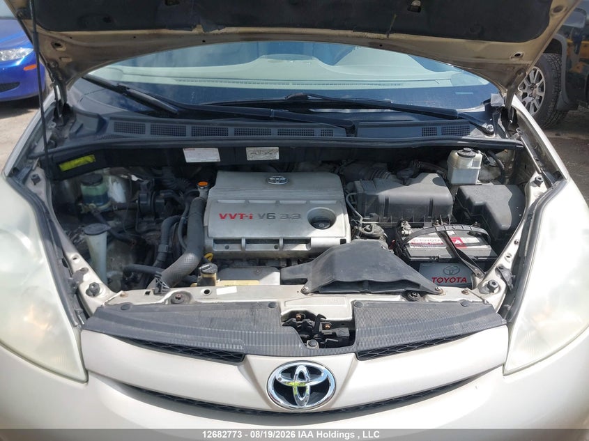 2006 TOYOTA SIENNA VAN 3.3L V-6 DOHC, VVT, 215HP