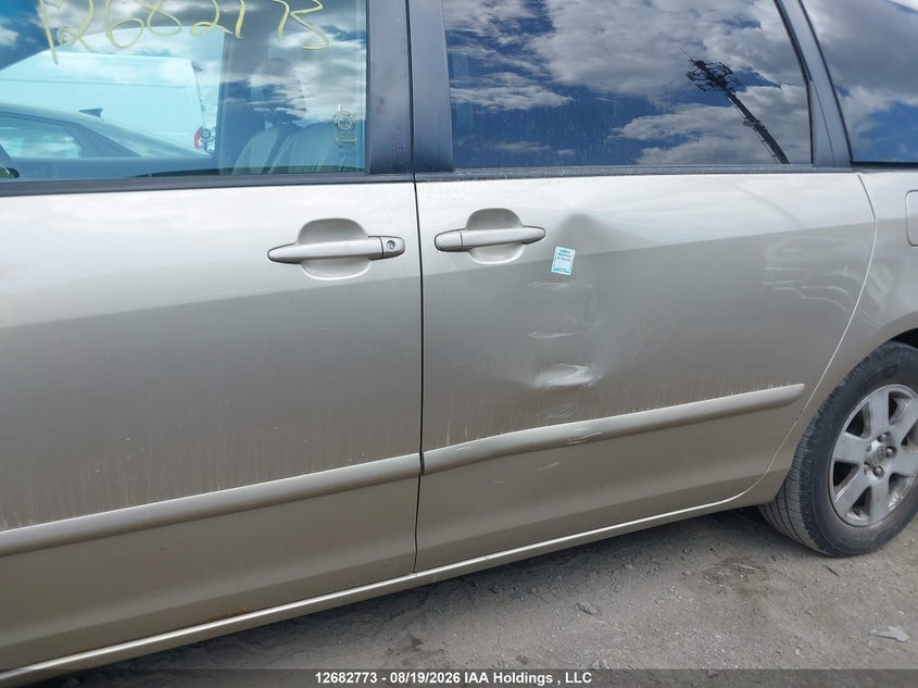 2006 TOYOTA SIENNA VAN 3.3L V-6 DOHC, VVT, 215HP