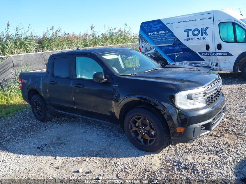 2022 Ford Maverick Xlt, Удар спереди, IAAI, VIN 3FTTW8F94NRA32182