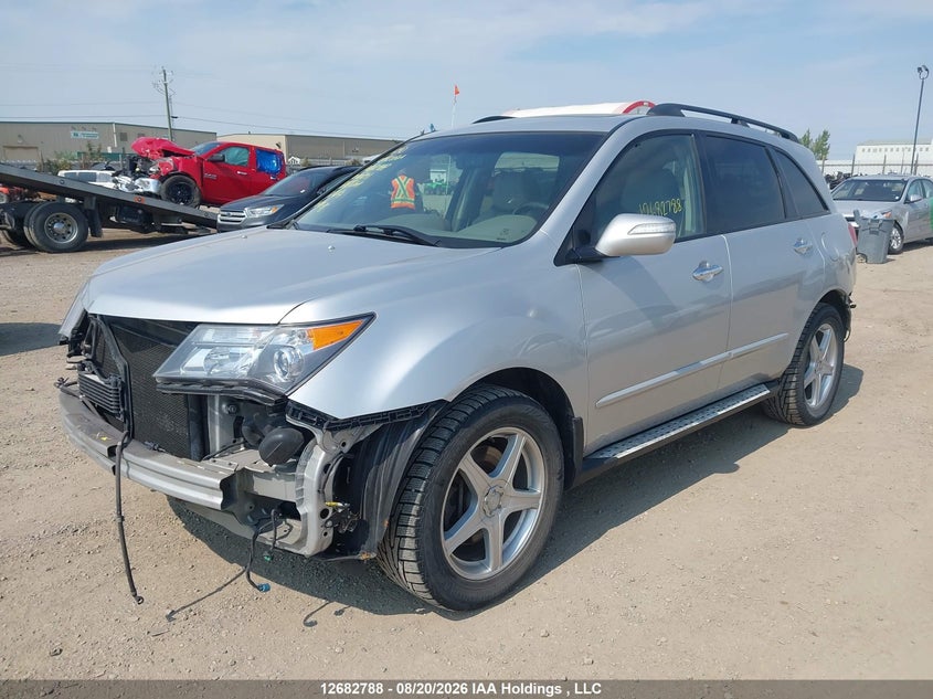 2008 Acura MDX, Удар спереду, IAAI, VIN 2HNYD28888H000391 — фото 2