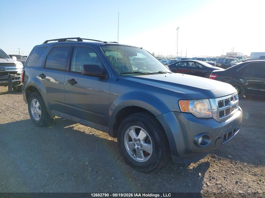 2012 Ford Escape Xlt, Rear, IAAI, VIN 1FMCU9DG7CKA31506