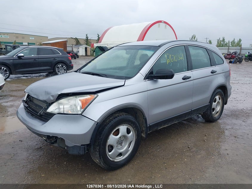 2007 Honda Cr-V Lx, Front, IAAI, VIN 5J6RE38397L800551 — photo 2