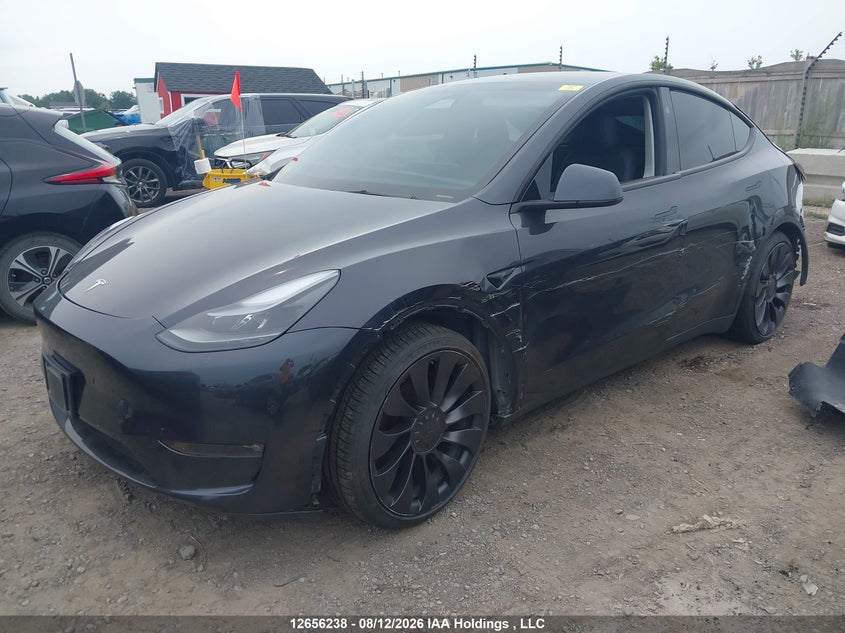 2024 Tesla Model Y, Удар сзади, IAAI, VIN 7SAYGDEF9RF109870 — фото 2