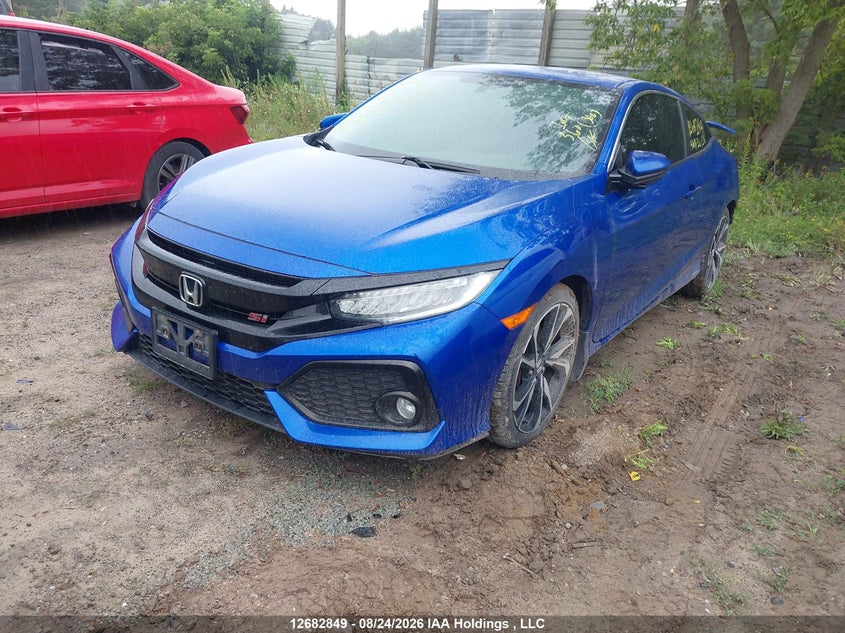 2017 Honda Civic, Rear, IAAI, VIN 2HGFC3A56HH220863 — photo 2