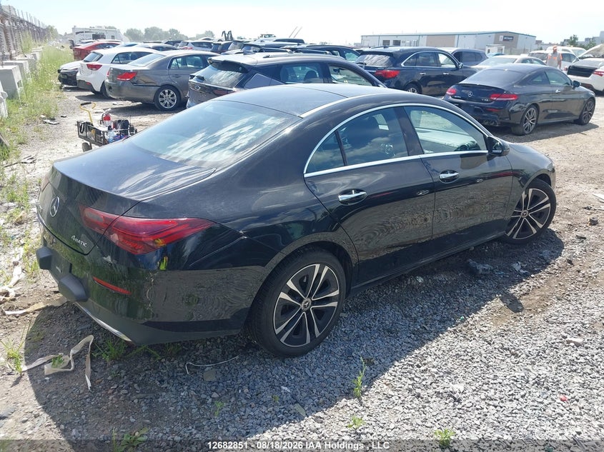 Vin: w1k5j4hb6sn522899, lot: 3087103, mercedes-benz cla 250 4matic 20254