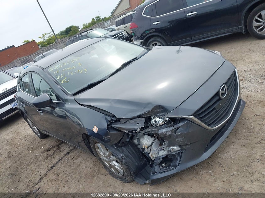 2014 MAZDA 3 HATCHBACK 2.0L I4 FI DOHC 16V NF4