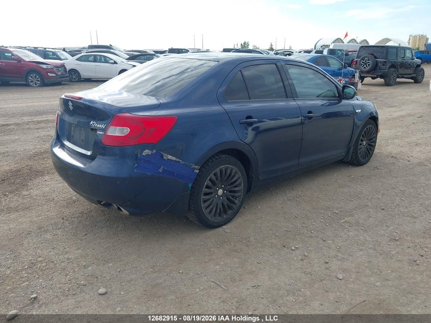 2013 SUZUKI KIZASHI SEDAN 2.4L I-4 DOHC, VVT, 180HP