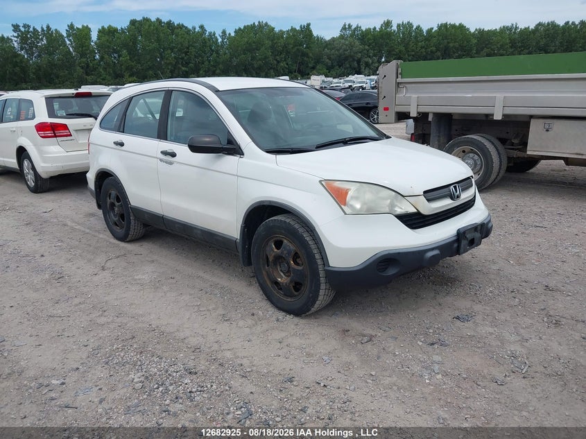 2008 Honda Cr-V Lx, Лівий бік, IAAI, VIN 5J6RE38318L802229