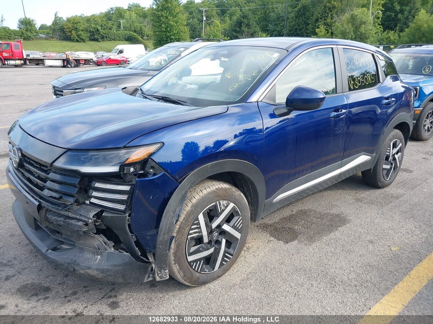 Vin: 3n8ap6caxsl305085, lot: 3087186, nissan kicks sv 20252