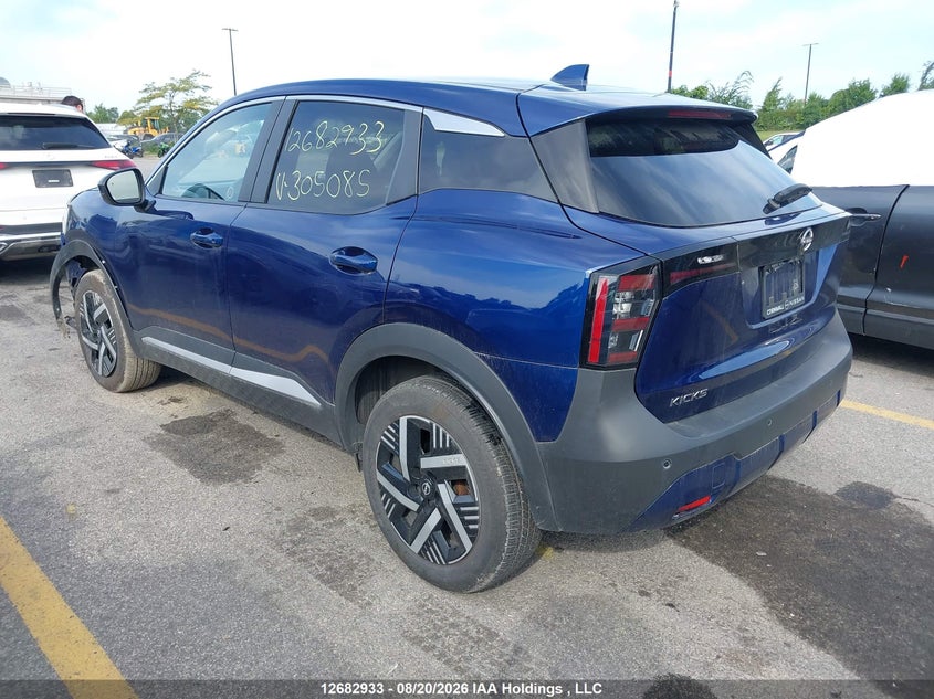 Vin: 3n8ap6caxsl305085, lot: 3087186, nissan kicks sv 20253