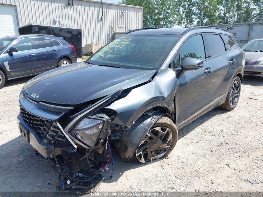 Vin: kndpvcaf1p7200763, lot: 3087215, kia sportage 20232
