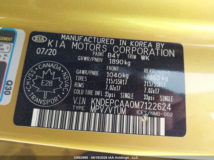 2021 KIA SELTOS LX - zdjęcie 9