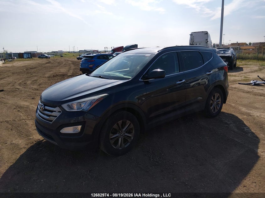 2014 Hyundai Santa Fe Sport, Right Front, IAAI, VIN 5XYZUDLA2EG128569 — photo 2