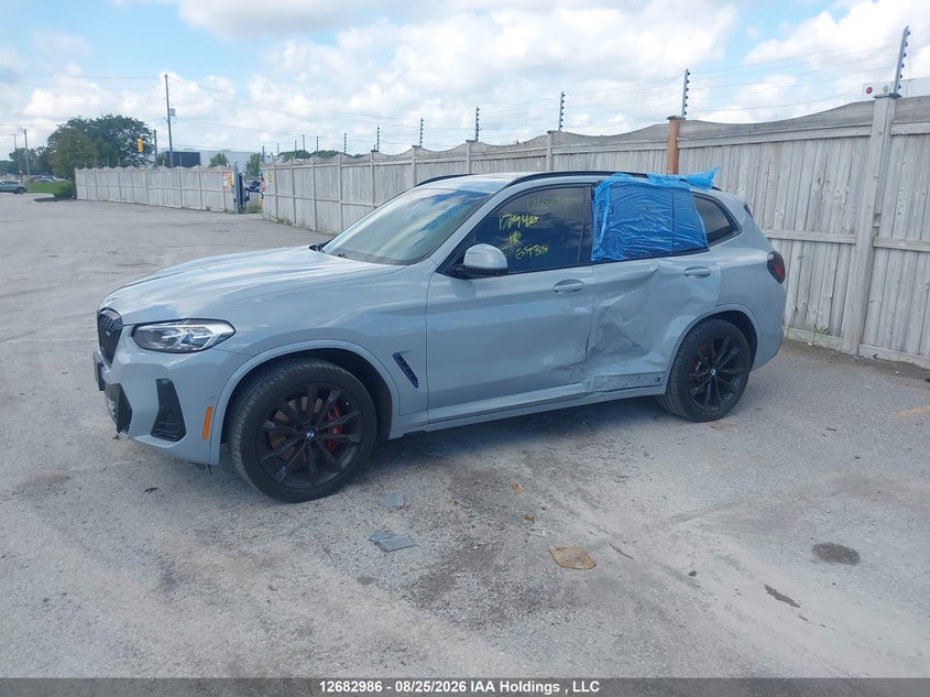 Vin: 5ux53dp00n9j91043, lot: 3087239, bmw x3 xdrive30i 20222