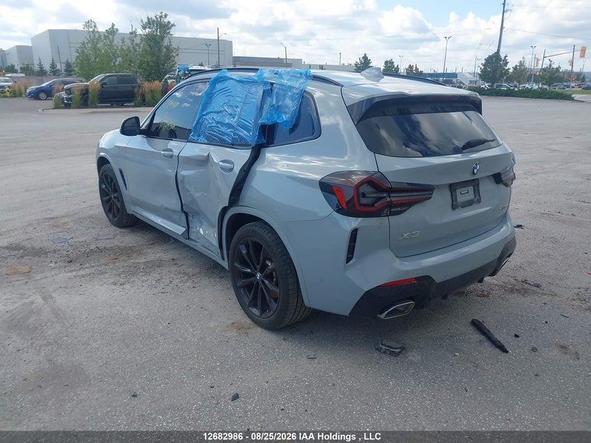 Vin: 5ux53dp00n9j91043, lot: 3087239, bmw x3 xdrive30i 20223