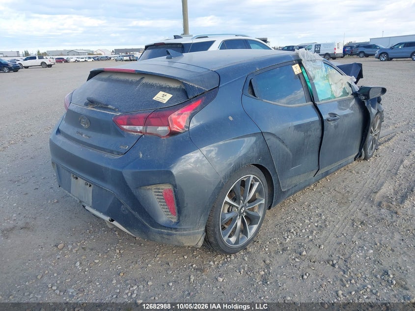 Vin: kmhtg6af3ku020121, lot: 3087241, hyundai veloster 2.0 gl 20194
