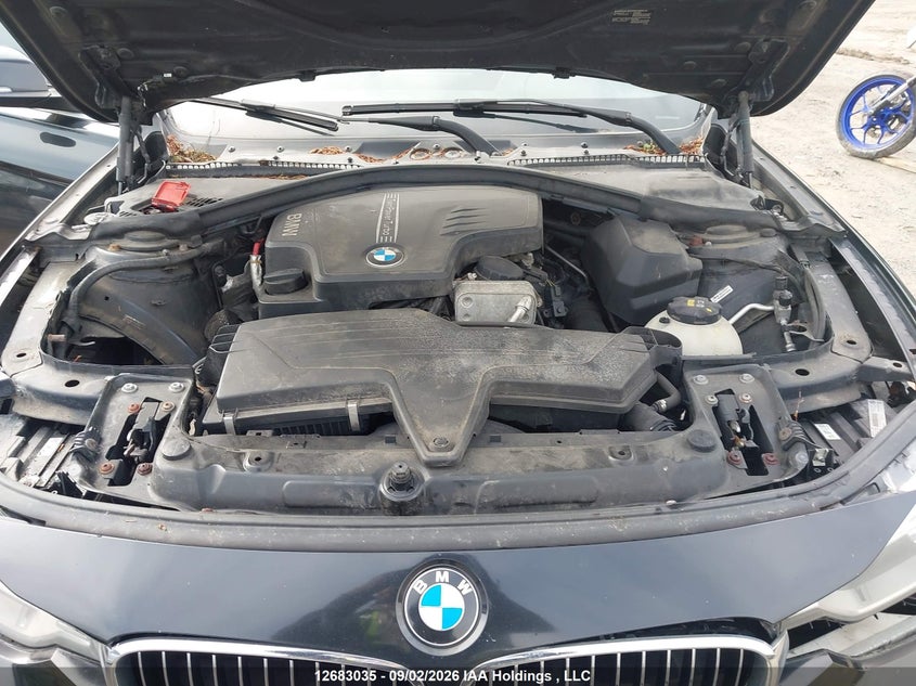 2015 BMW 3ER SEDAN 2.0L I-4 DI, DOHC, VVT, TURBO, 241HP