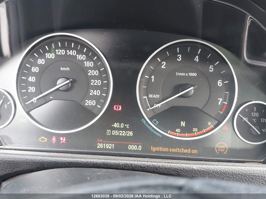 2015 BMW 3ER SEDAN 2.0L I-4 DI, DOHC, VVT, TURBO, 241HP