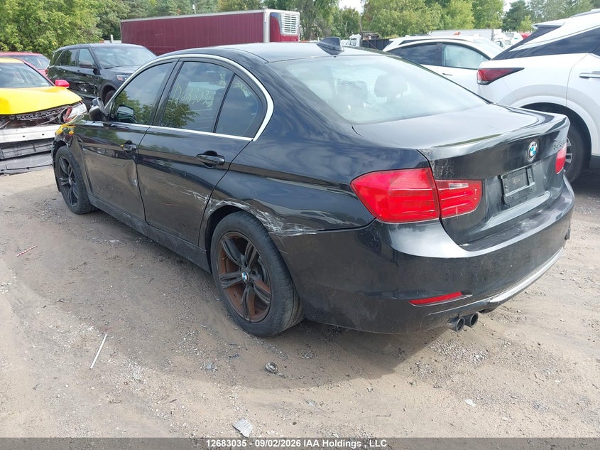2015 BMW 3ER SEDAN 2.0L I-4 DI, DOHC, VVT, TURBO, 241HP