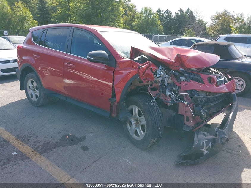 2015 Toyota Rav4 Le, Front, IAAI, VIN 2T3ZFREV3FW136805