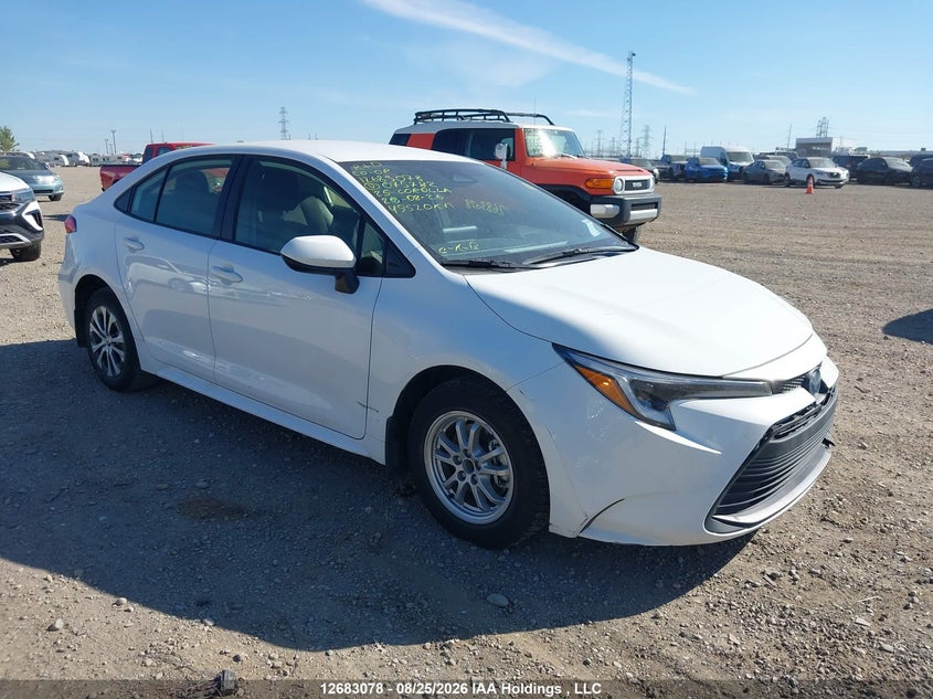 Vin: jtdbcmfe6s3075782, lot: 3087331, toyota corolla hybrid le 2025 img_1