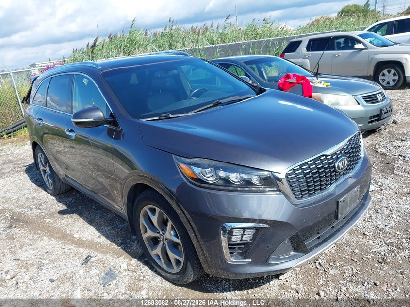 2019 Kia Sorento Sx/Sxl, Rear, IAAI, VIN 5XYPKDA58KG557567