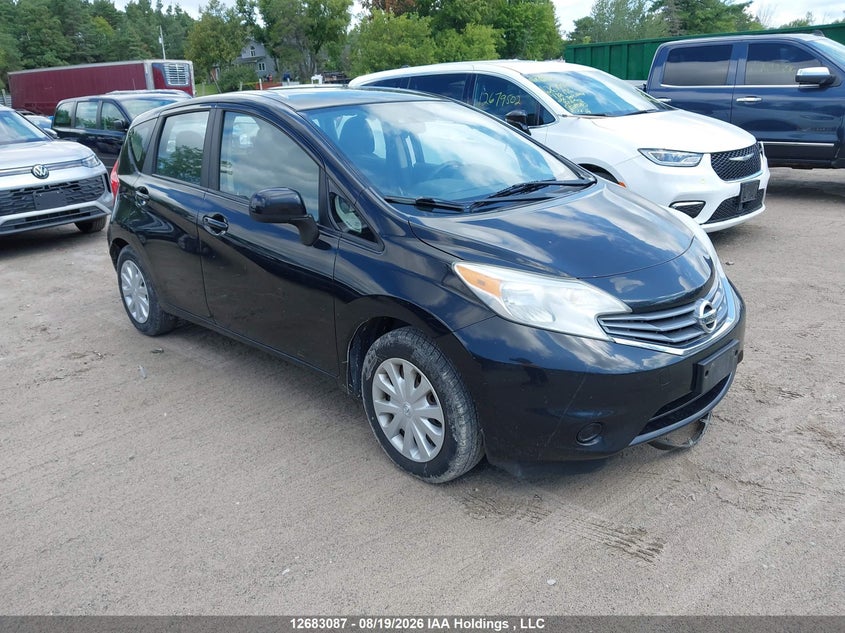 2014 Nissan Versa Note S/S Plus/Sv/Sl, Левый бок, IAAI, VIN 3N1CE2CP6EL419857