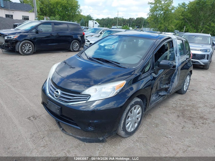 2014 Nissan Note, Левый бок, IAAI, VIN 3N1CE2CP6EL419857 — фото 2