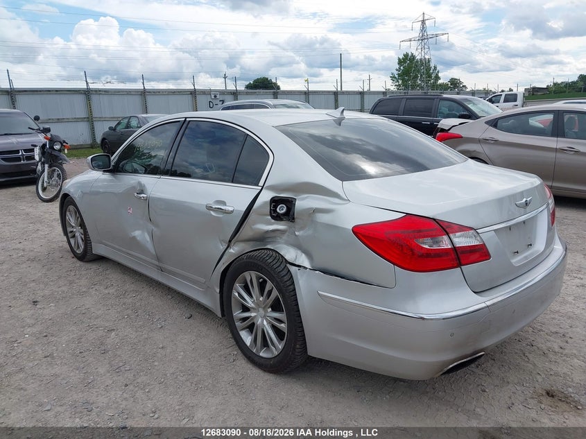 Vin: kmhgc4dd5du245056, lot: 3087344, hyundai genesis 3.8l 20133