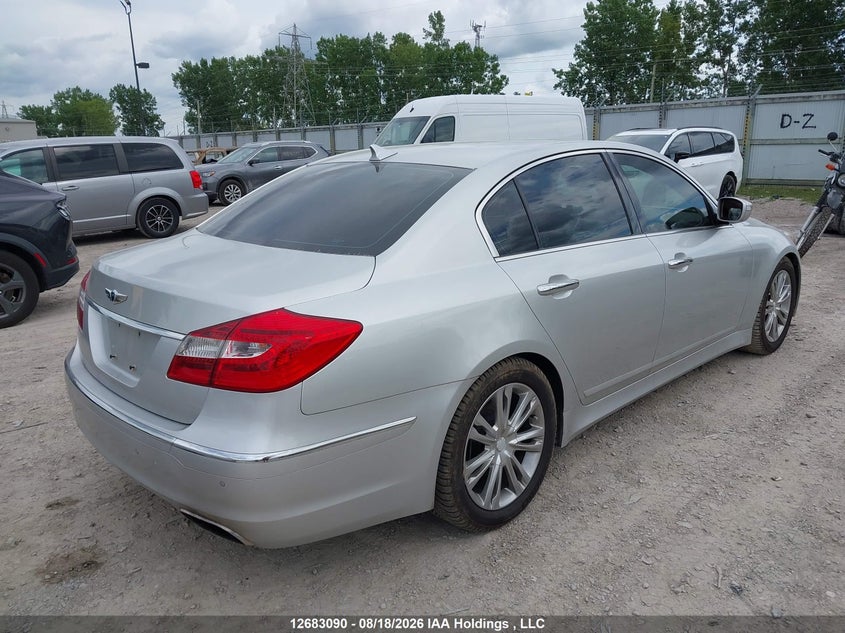 Vin: kmhgc4dd5du245056, lot: 3087344, hyundai genesis 3.8l 20134