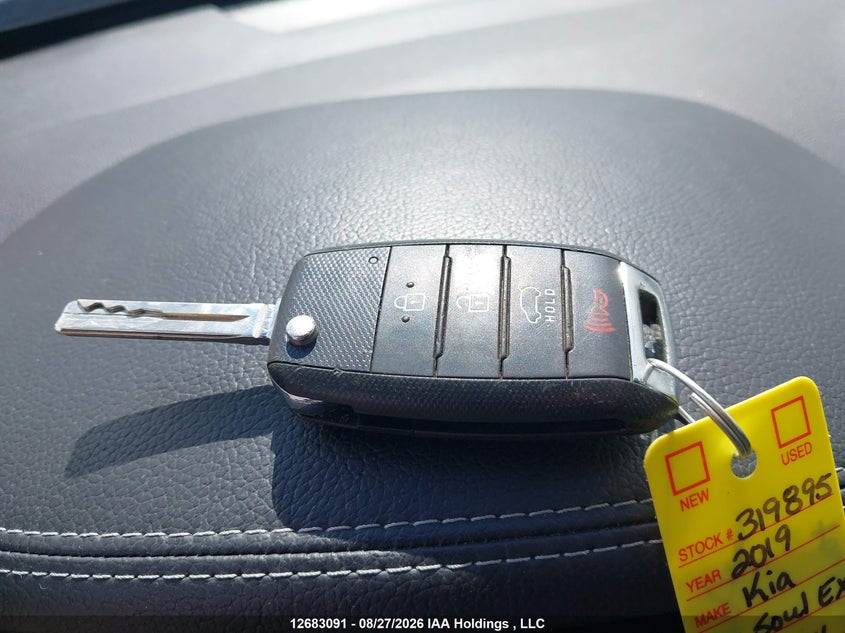 2019 KIA SOUL HATCHBACK 2.0L I-4 DI, DOHC, VVT, 161HP