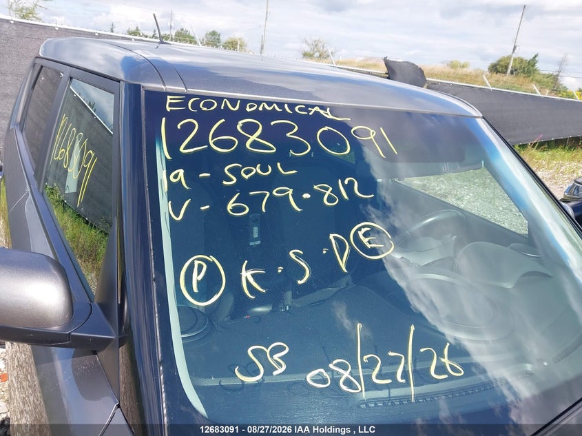 2019 KIA SOUL HATCHBACK 2.0L I-4 DI, DOHC, VVT, 161HP