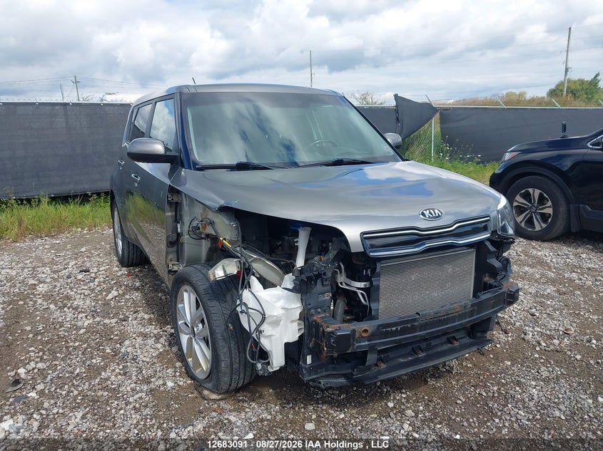 2019 Kia Soul Ex/Ex Premium/Ex Tech/Ex+, Front, IAAI, VIN KNDJP3A54K7679812
