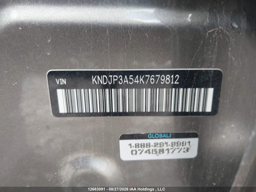 2019 KIA SOUL HATCHBACK 2.0L I-4 DI, DOHC, VVT, 161HP