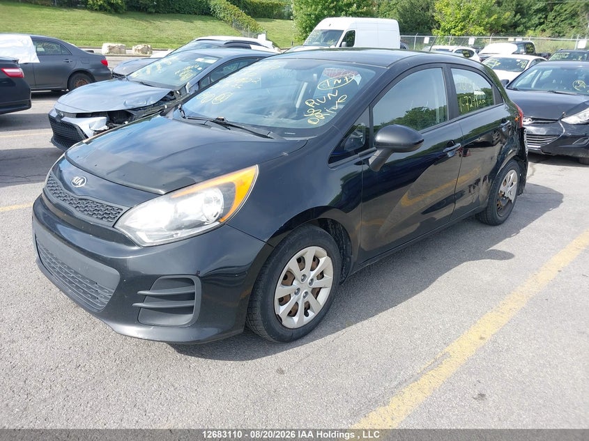 2016 Kia Rio, Удар сзади, IAAI, VIN KNADM5A30G6724822 — фото 2