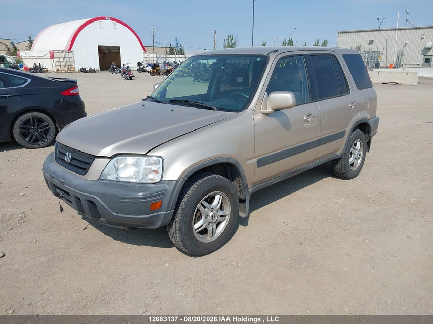 2001 Honda CR-V, Удар сзади, IAAI, VIN JHLRD185X1C811454 — фото 2