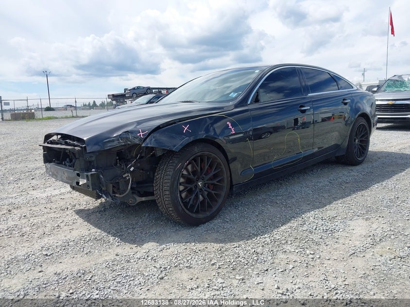 2019 Jaguar Xj Xjl Portfolio, Front, IAAI, VIN SAJXJ2GD8K8W20536 — photo 2