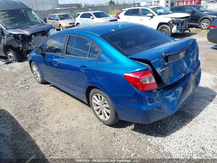 Vin: 2hgfb2f93ch021531, lot: 3087416, honda civic ex-l 20123