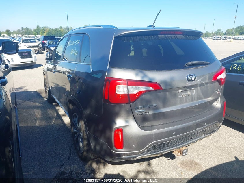 Vin: 5xykwda70eg542646, lot: 3087420, kia sorento sx 20143
