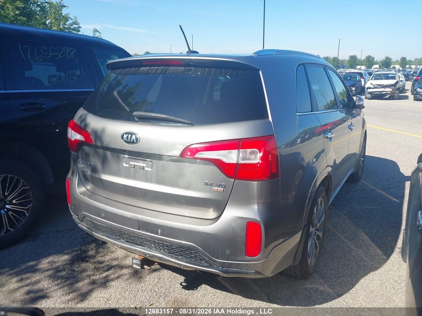 Vin: 5xykwda70eg542646, lot: 3087420, kia sorento sx 20144