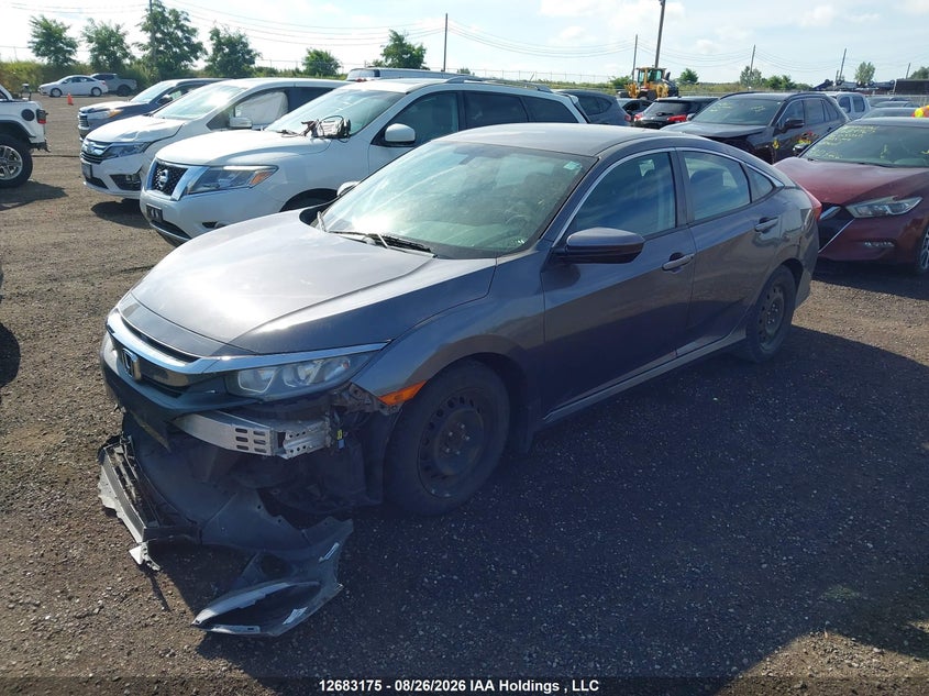 2016 Honda Civic, Возможны проблемы с механикой, IAAI, VIN 2HGFC2F53GH011677 — фото 2