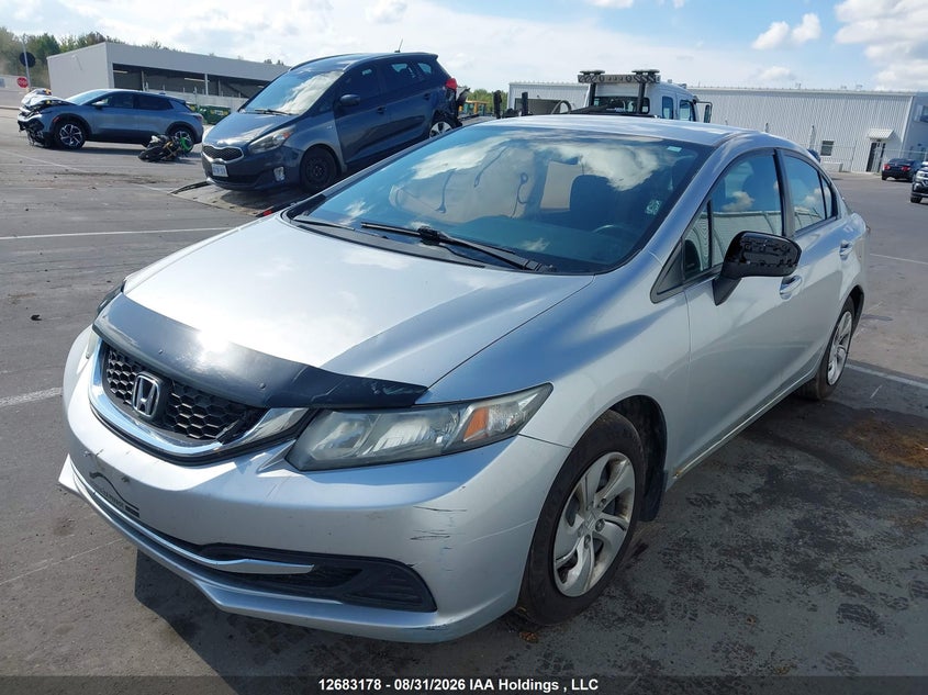 2015 HONDA CIVIC SEDAN 1.8L I-4 VVT, 143HP