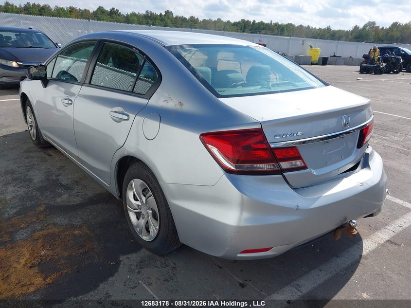 2015 HONDA CIVIC SEDAN 1.8L I-4 VVT, 143HP