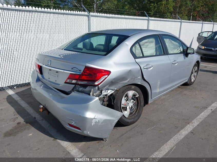 2015 HONDA CIVIC SEDAN 1.8L I-4 VVT, 143HP